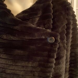 Faux Fur 3/4 Coat